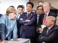 Merkel, Trump