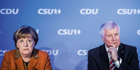 Merkel, Seehofer