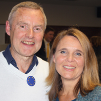 With Vikki Slade