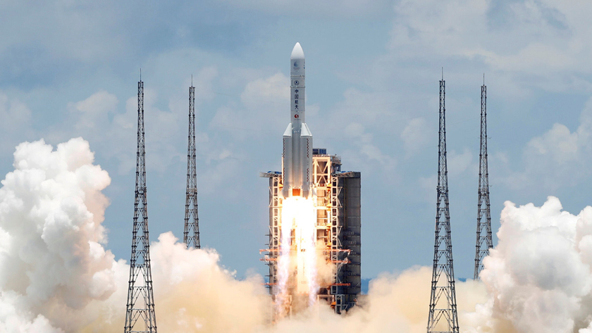 China Mars launch