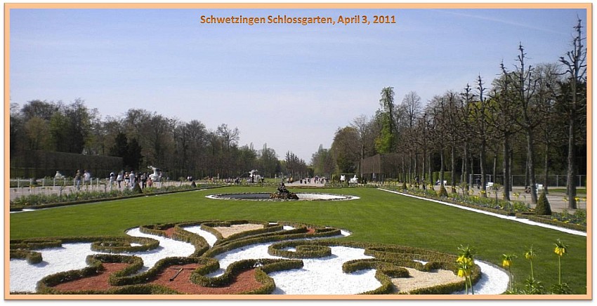 Schwetzingen, April
